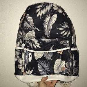 Floral/plant pattern Backpack bag for School